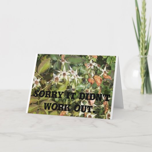 Carte de rupture moyenne Awkward (Devant)