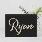 Carte de Ryan White Gold (Debout devant)