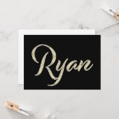 Carte de Ryan White Gold (Devant/Arrière en situation)