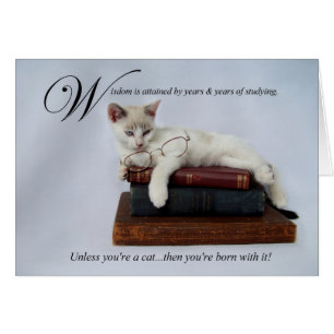 Carte de sagesse (chat)
