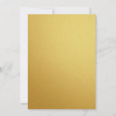 Carte de sagesse de mariage à motif d'hibiscus haw (Dos)