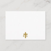 Carte de sagesse et de conseil mariage pour les cl (Dos)