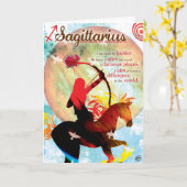 Carte de Sagittaire (Fleur jaune)