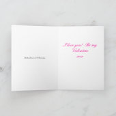 Carte de Saint-Valentin (Intérieur)