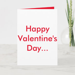 Carte de Saint Valentin