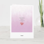 Carte de Saint-Valentin à l'aquarelle Open Me (Dos)