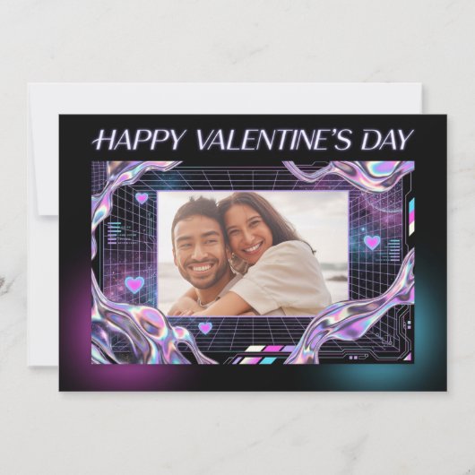 Carte de Saint-Valentin Amour Numérique Romance Co (Devant)