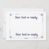 Carte de Saint-Valentin Amour Numérique Romance Co (Dos)