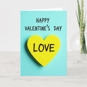 Carte de Saint-Valentin amour sincère