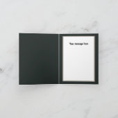Carte de Saint-Valentin avec message gothique cool (Intérieur)