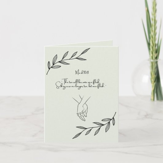 Carte de Saint-Valentin chrétienne (Devant)