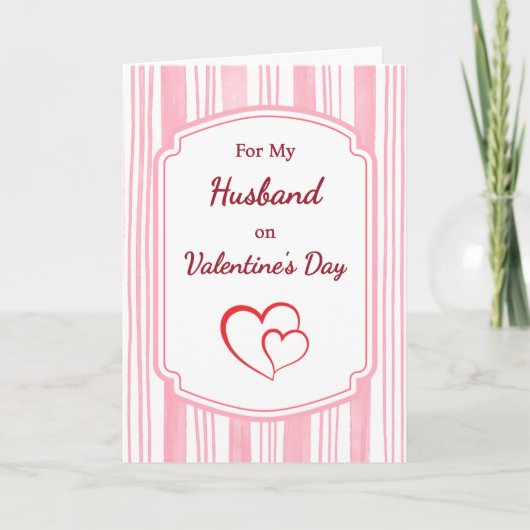 Carte de Saint-Valentin chrétienne pour mari (Devant)