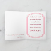 Carte de Saint-Valentin chrétienne pour mari (Intérieur)
