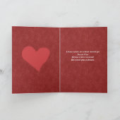 Carte de Saint-Valentin Coeur (Intérieur)