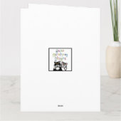 Carte de Saint-Valentin cœur d'amour personnalisée (Dos)