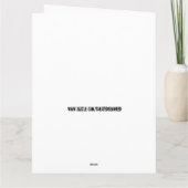 CARTE DE SAINT-VALENTIN COQUINE POUR MARI GRANDS C (Dos)