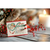 Carte de Saint-Valentin Cupid Vintage