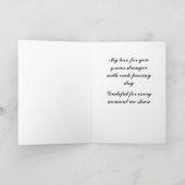 Carte de Saint-Valentin d'amour (Intérieur)