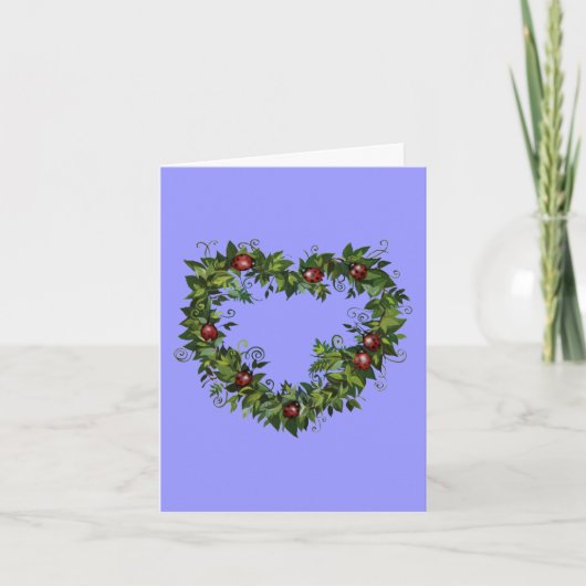 Carte de Saint-Valentin d'amour de coccinelle (Devant)