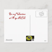 Carte de Saint-Valentin d'écureuil (Dos)