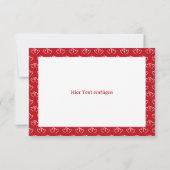 Carte de Saint-Valentin : Deux cœurs liés - (Dos)