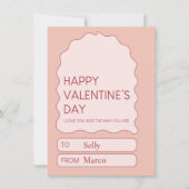 Carte de Saint-Valentin douce (Devant)