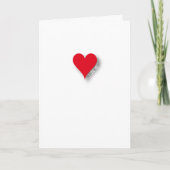 Carte de Saint-Valentin doux et doux (Devant)