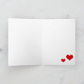 Carte de Saint-Valentin drôle avec un jeu de mots  (Intérieur)