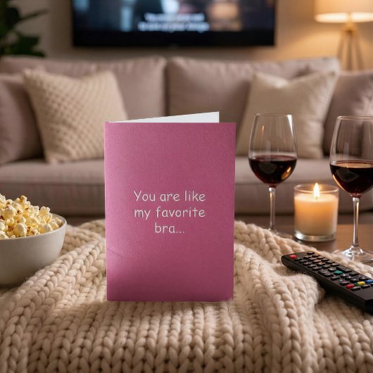 Carte de Saint-Valentin drôle et affectueuse