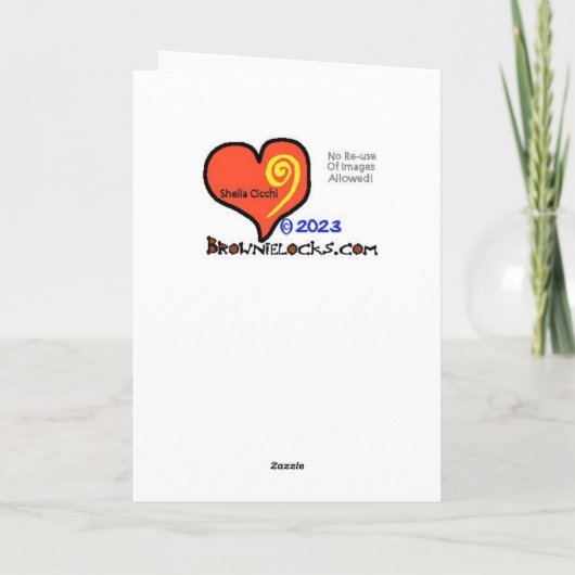 Carte de Saint-Valentin drôle et romantique de gol (Dos)