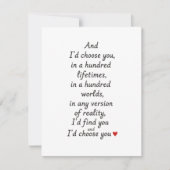 Carte de Saint-Valentin drôle romantique pour coup (Devant)