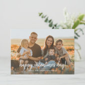 Carte de Saint-Valentin | Écriture élégante et sty (Debout devant)