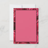 Carte de Saint-Valentin Fleurie Rose Joyuse (Dos)