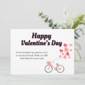 Carte de Saint-Valentin imprimable (Debout devant)