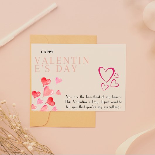 Carte de Saint-Valentin imprimable en téléchargeme