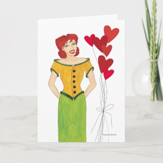 Carte de Saint-Valentin Je T'aime (Devant)