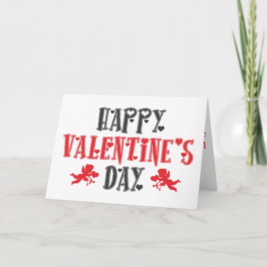 Carte de Saint-Valentin joyeuse (Devant)