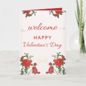 Carte de Saint-Valentin joyeuse - Romantique Douce (Devant)