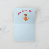 Carte de Saint-Valentin : L'amour est une glace (Intérieur)
