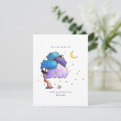 Carte de Saint-Valentin Lucioles Nuit Cute (Debout devant)