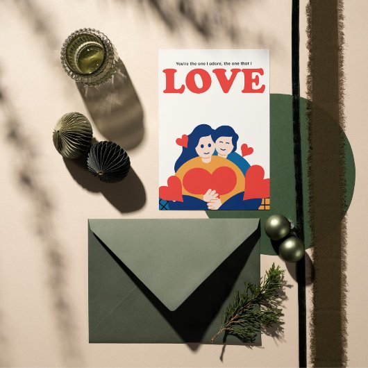 Carte de Saint-Valentin Luxueuse