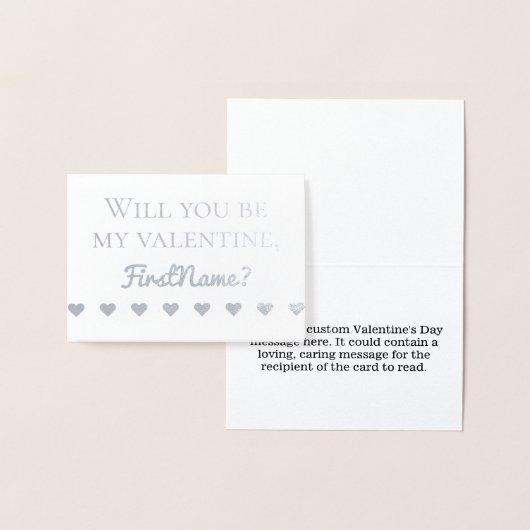 Carte de Saint-Valentin personnalisable (Affichage)