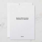 Carte de Saint-Valentin personnalisée aux fraises (Dos)