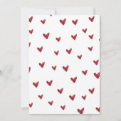 Carte de Saint-Valentin personnalisée pour la fami (Dos)