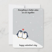 Carte de Saint-Valentin pour couples romantiques m (Devant)