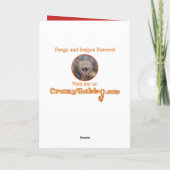 Carte de Saint-Valentin pour des amoureux de les (Dos)