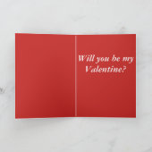 Carte de Saint-Valentin pour des amoureux de les (Intérieur)