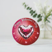 Carte de Saint-Valentin pour Disco Personnalisée R (Debout devant)