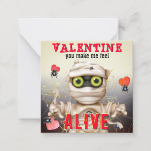 Carte de Saint-Valentin pour enfants Monster maman