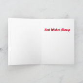 Carte de Saint-Valentin pour ex-femme (Intérieur)